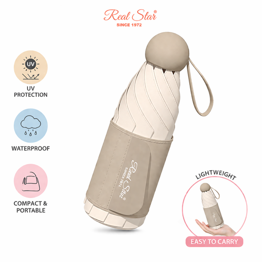 Mini Capsule Umbrella – UV Protection, Compact & Lightweight Travel Umbrella