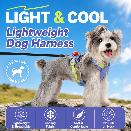 Cooling No-Pull Dog Harness (Lightweight & Breathable)