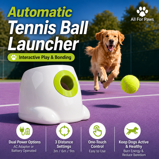 Automatic Tennis Ball Launcher for Dogs