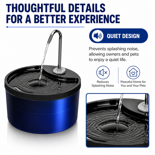 Cat Water Fountain 3.2L (Tap Flow Design)