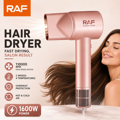 RAF 1600W High Speed Hair Dryer