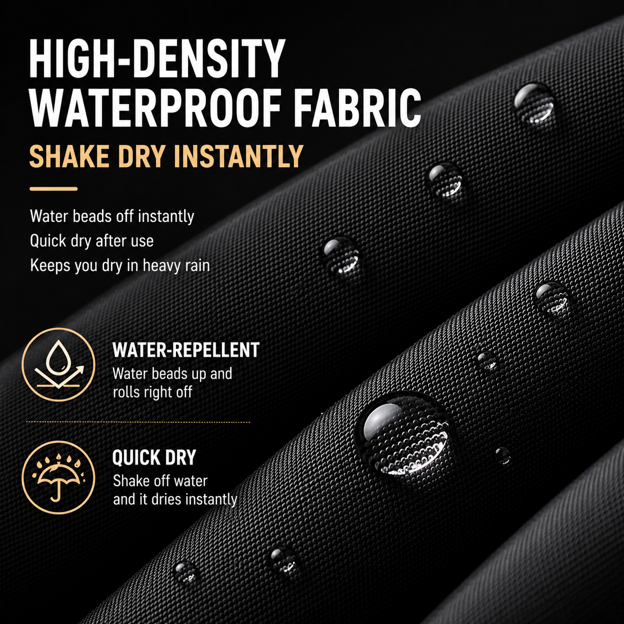 Premium 16 Rib Windproof Business Umbrella – Auto Open Waterproof Long Umbrella
