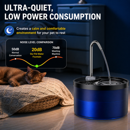 Cat Water Fountain 3.2L (Tap Flow Design)