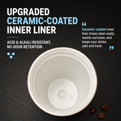 720ML Leak-Proof Thermal Cup with Handle