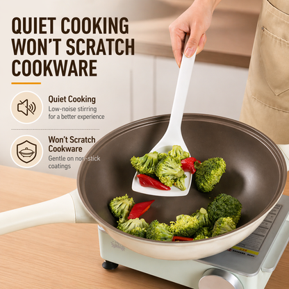 7pcs Silicone Kitchen Utensil Set – Heat Resistant & Non-Stick Safe