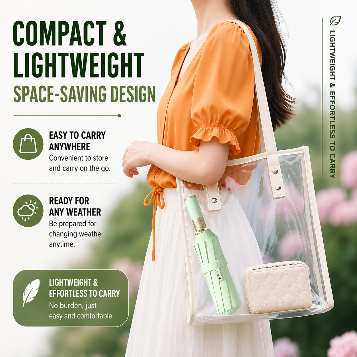 Automatic UV Protection Umbrella (UPF50+)
