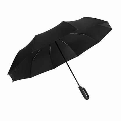 Automatic Hook Handle Umbrella – 125cm Windproof UV Protection Foldable Travel Umbrella