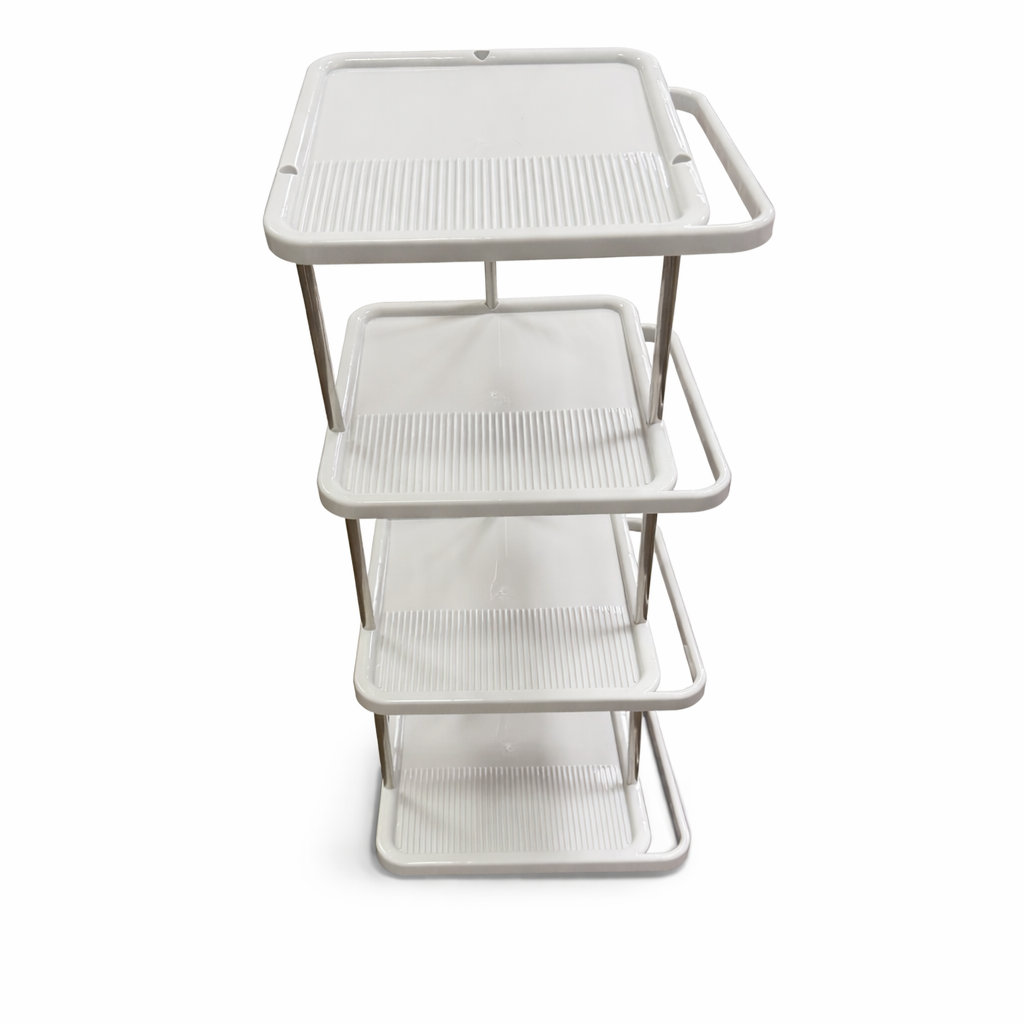 4-Tier Shoe Rack Organizer (Space Saving Storage Shelf)
