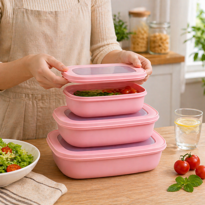 Minimalist Food Storage Container Set (3PCS)