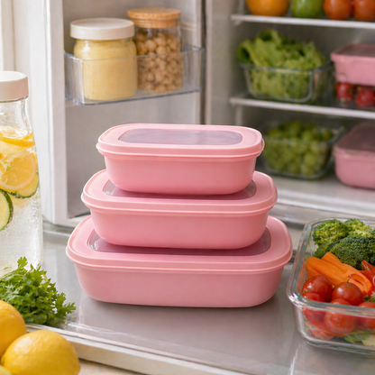 Minimalist Food Storage Container Set (3PCS)