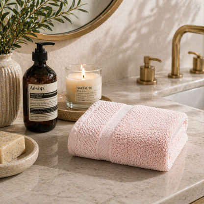 Ultra Soft Antibacterial Cotton Towels (6pcs Set) – Super Absorbent & Skin-Friendly