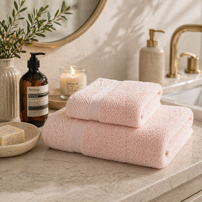 3PCS Cotton Towel Set (Bath & Face Towels)