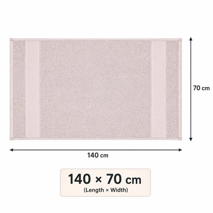 Antibacterial Soft Cotton Bath Towel – 140x70cm