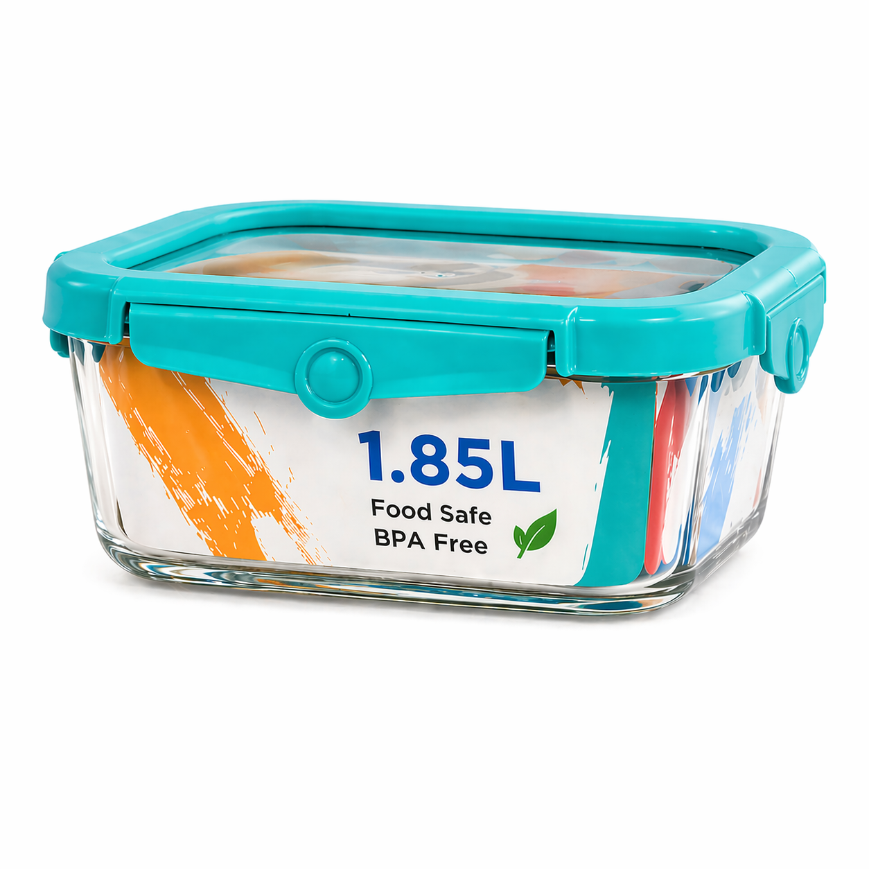 Airtight Leak-Proof Food Storage Container – BPA Free & Microwave Safe
