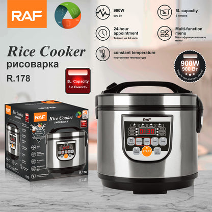 RAF 5L Multifunction Digital Rice Cooker