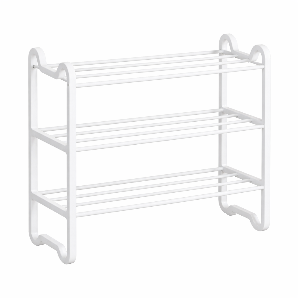 Multi-Layer Shoe Rack Organizer (Steel Frame, Space Saving)
