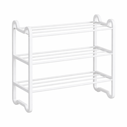 Multi-Layer Shoe Rack Organizer (Steel Frame, Space Saving)