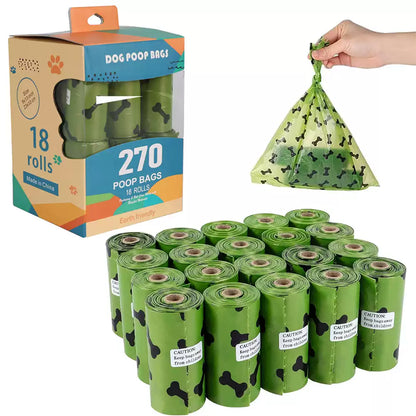 Dog Poop Bags (270pcs / 18 Rolls)