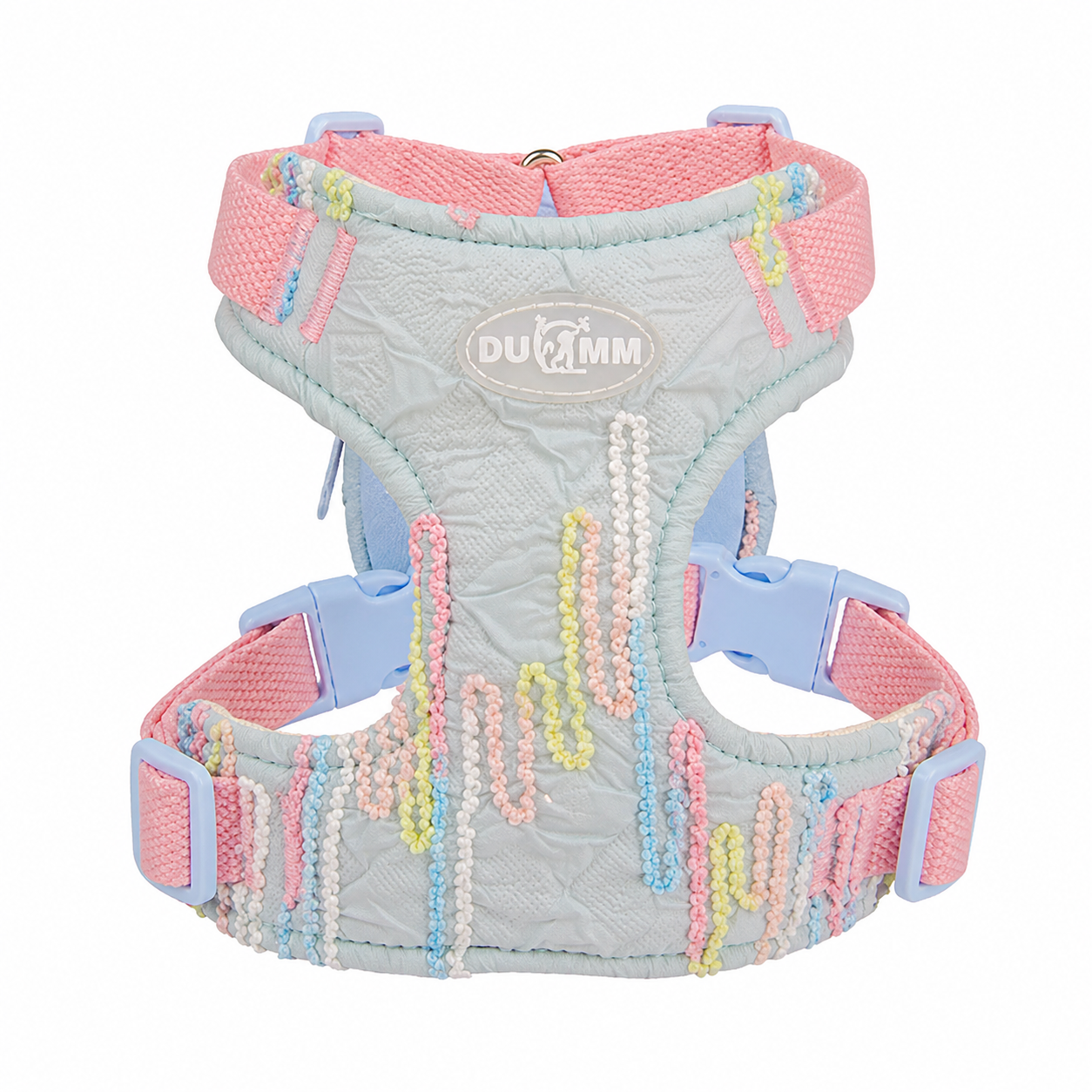 Macaron Pet Harness & Leash Set (Breathable & Adjustable)