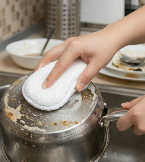Kitchen Cleaning Sponge & Scouring Pad (Multi-Type)