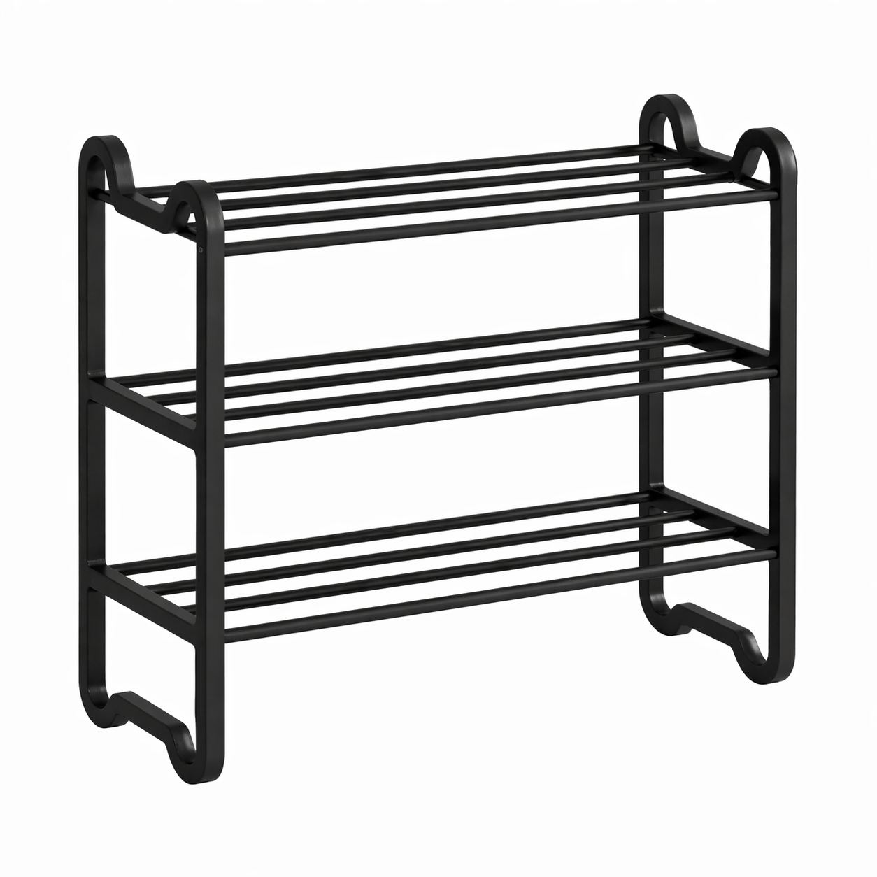 Multi-Layer Shoe Rack Organizer (Steel Frame, Space Saving)