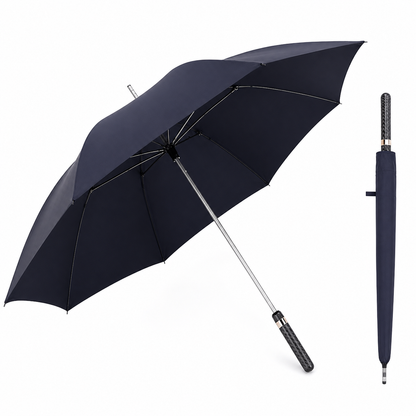 Carbon Fiber Lightweight Business Umbrella – Semi Auto Open & Windproof