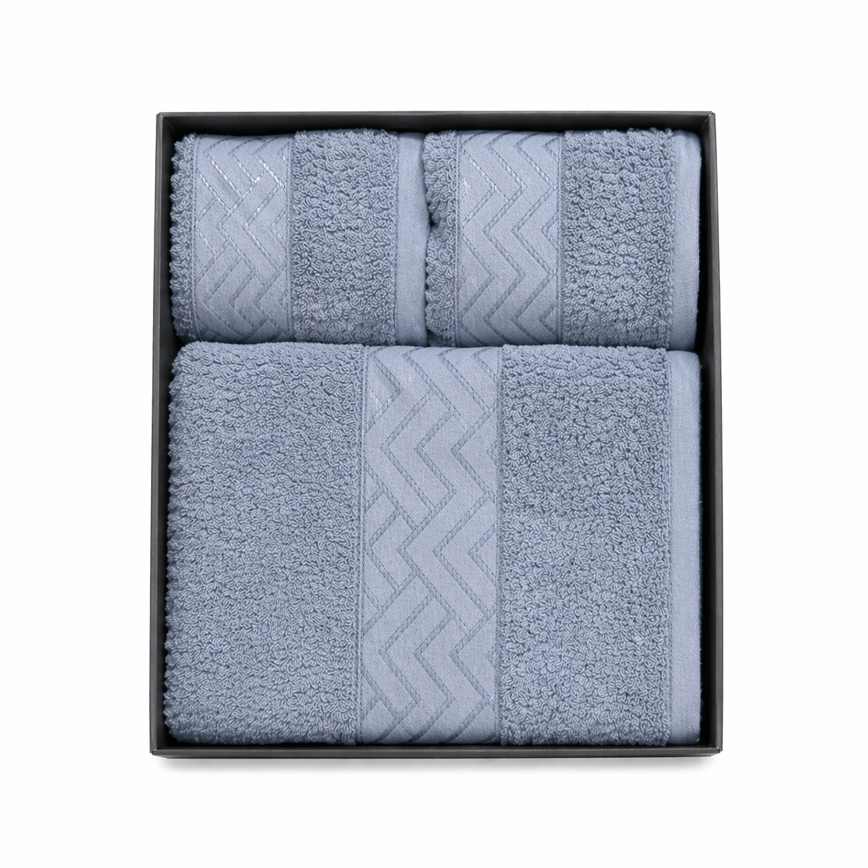 3PCS Cotton Towel Set (Bath & Face Towels)