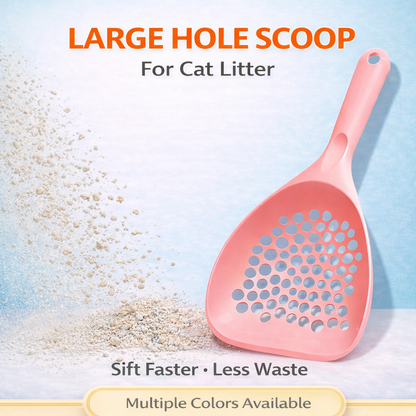 Large Cat Litter Scoop – Easy Sifting Design