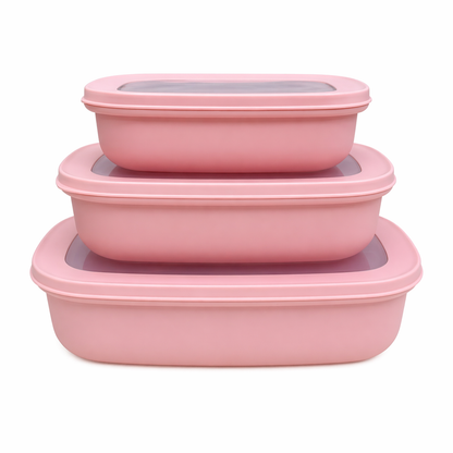 Minimalist Food Storage Container Set (3PCS)