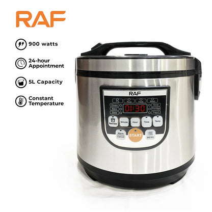 RAF 5L Multifunction Digital Rice Cooker