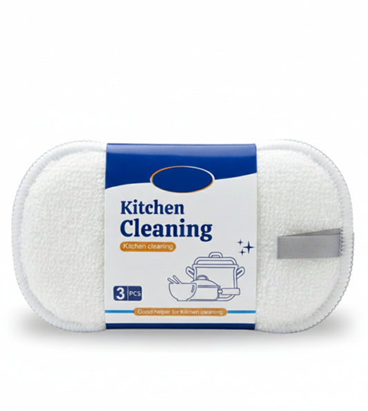 Kitchen Cleaning Sponge & Scouring Pad (Multi-Type)