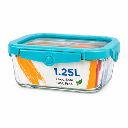 Airtight Leak-Proof Food Storage Container – BPA Free & Microwave Safe
